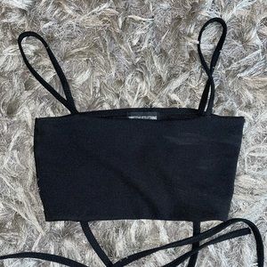 Pretty little thing black top! New!